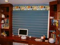 Soft fold roman shade for childrens bedroom in Long island, NY