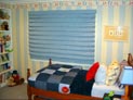 Soft fold roman shade for childrens bedroom in Westchester, NY